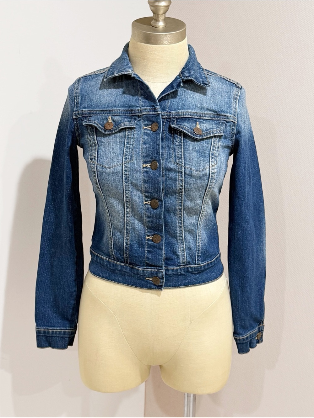 Jessica Simpson Women's Long Sleeve Denim Jean Jacket Size XS
